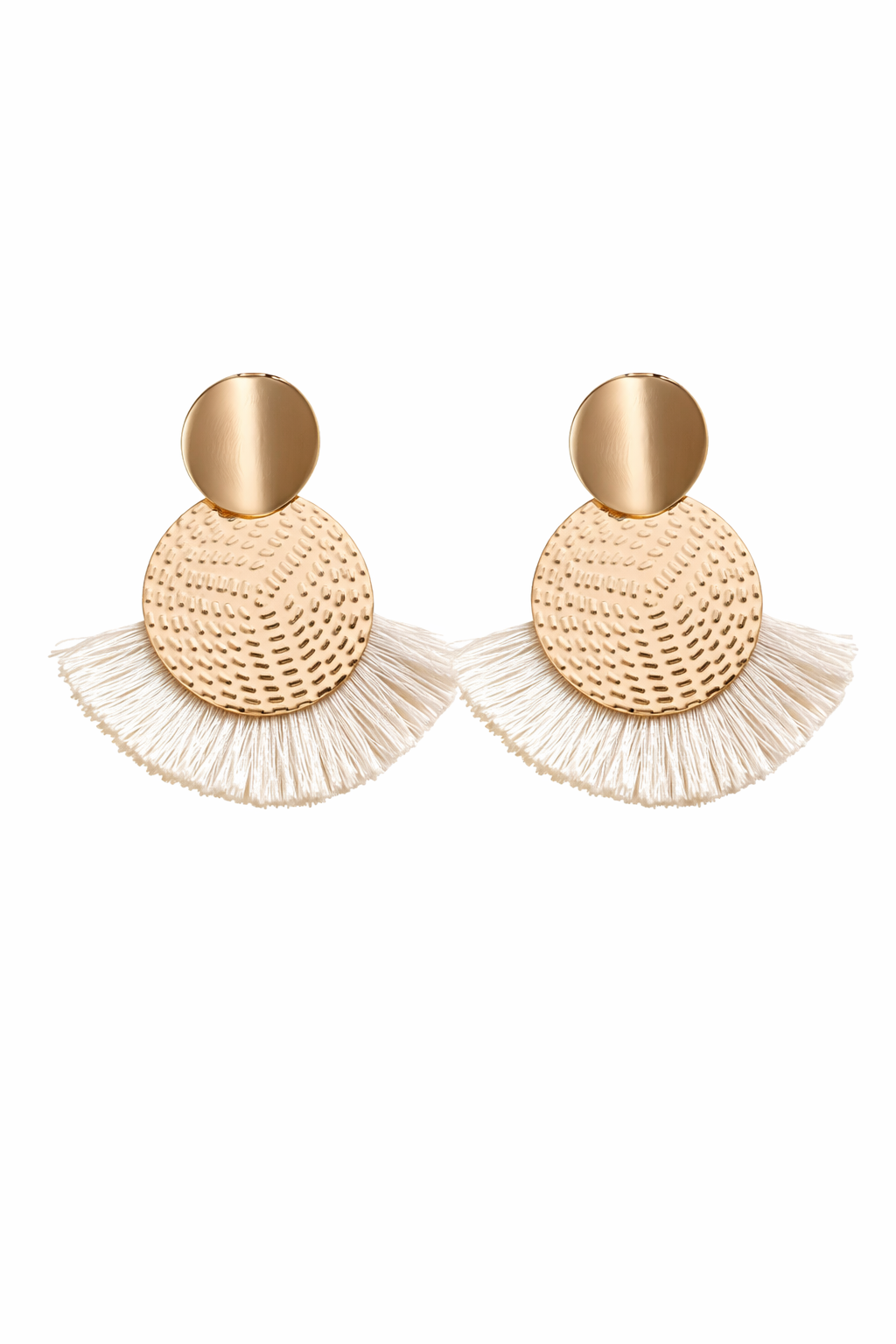 'Golden Coast Fringe' Earrings