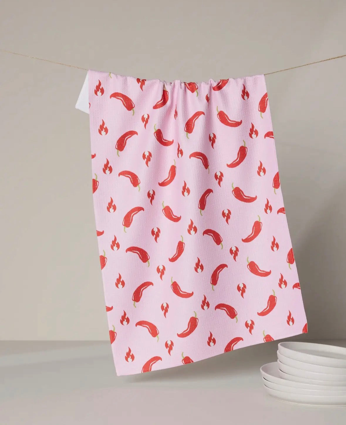 'Spicy' Geometry Towel