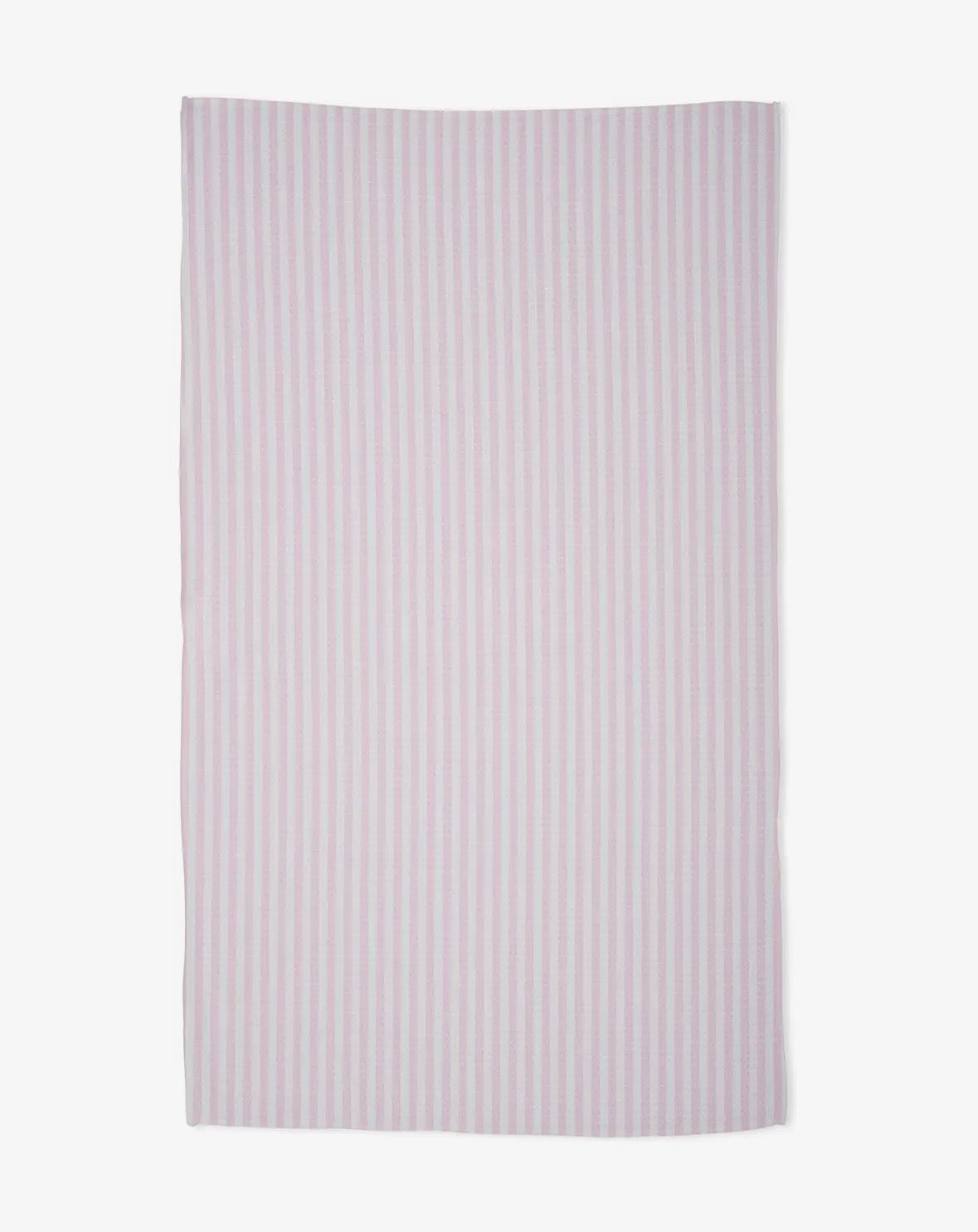 'Summer Stripe Pink' Geometry Tea Towel