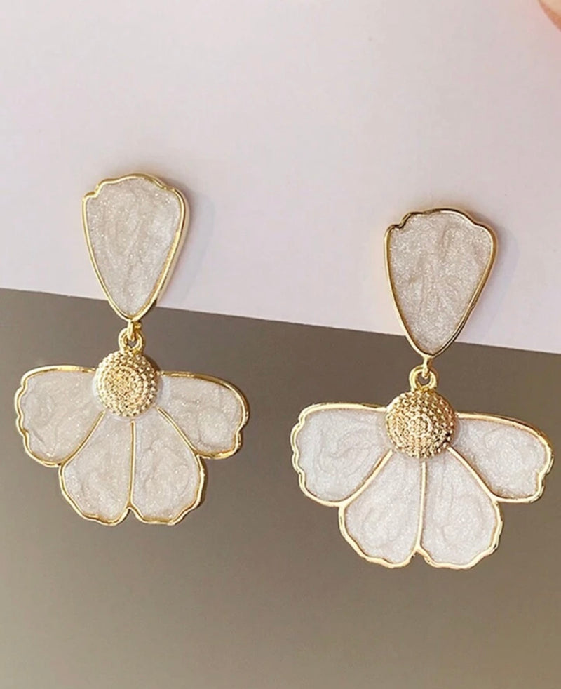 'Blown Flowers' Earrings