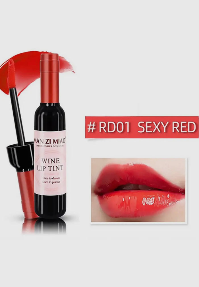 Wine Bottle Lip Tint 'Red'