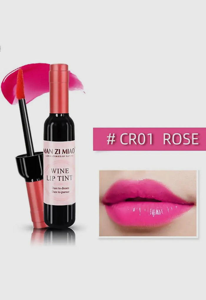 Wine Bottle Lip Tint 'Rose'