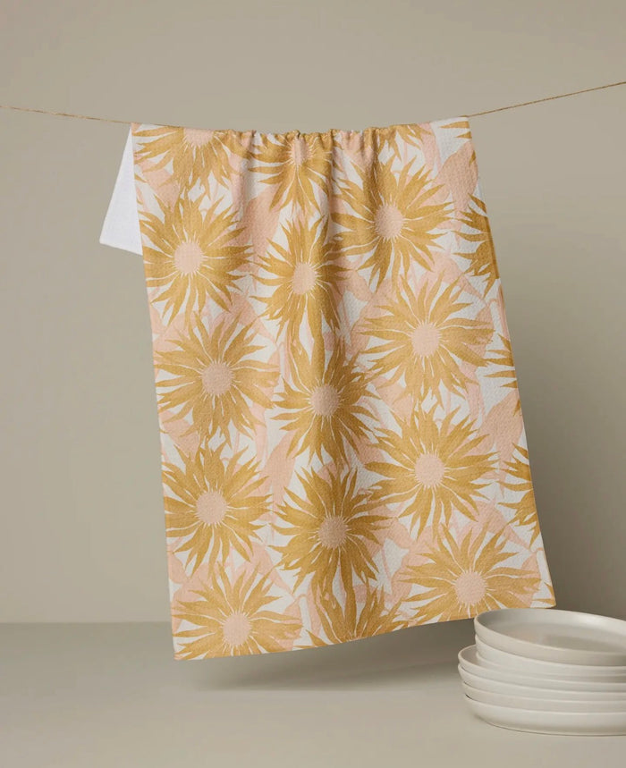 'Sundara' Geometry Tea Towel
