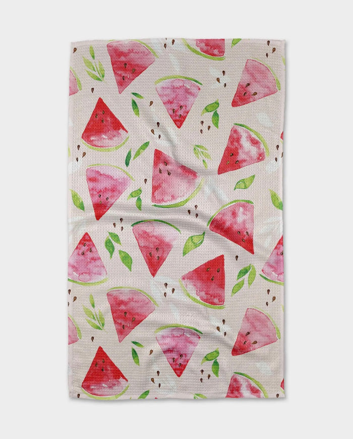 'Watermelon Slice' Geometry Towel