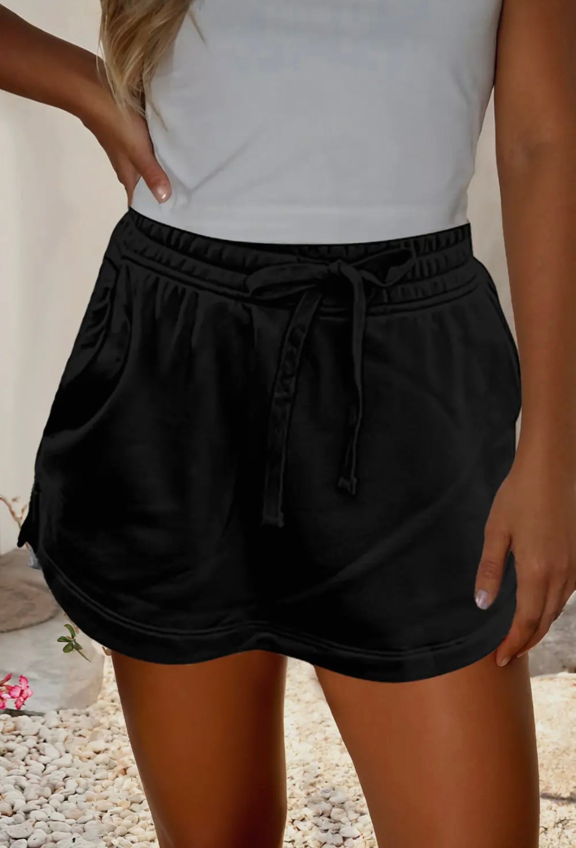 Black Jaw string skort
