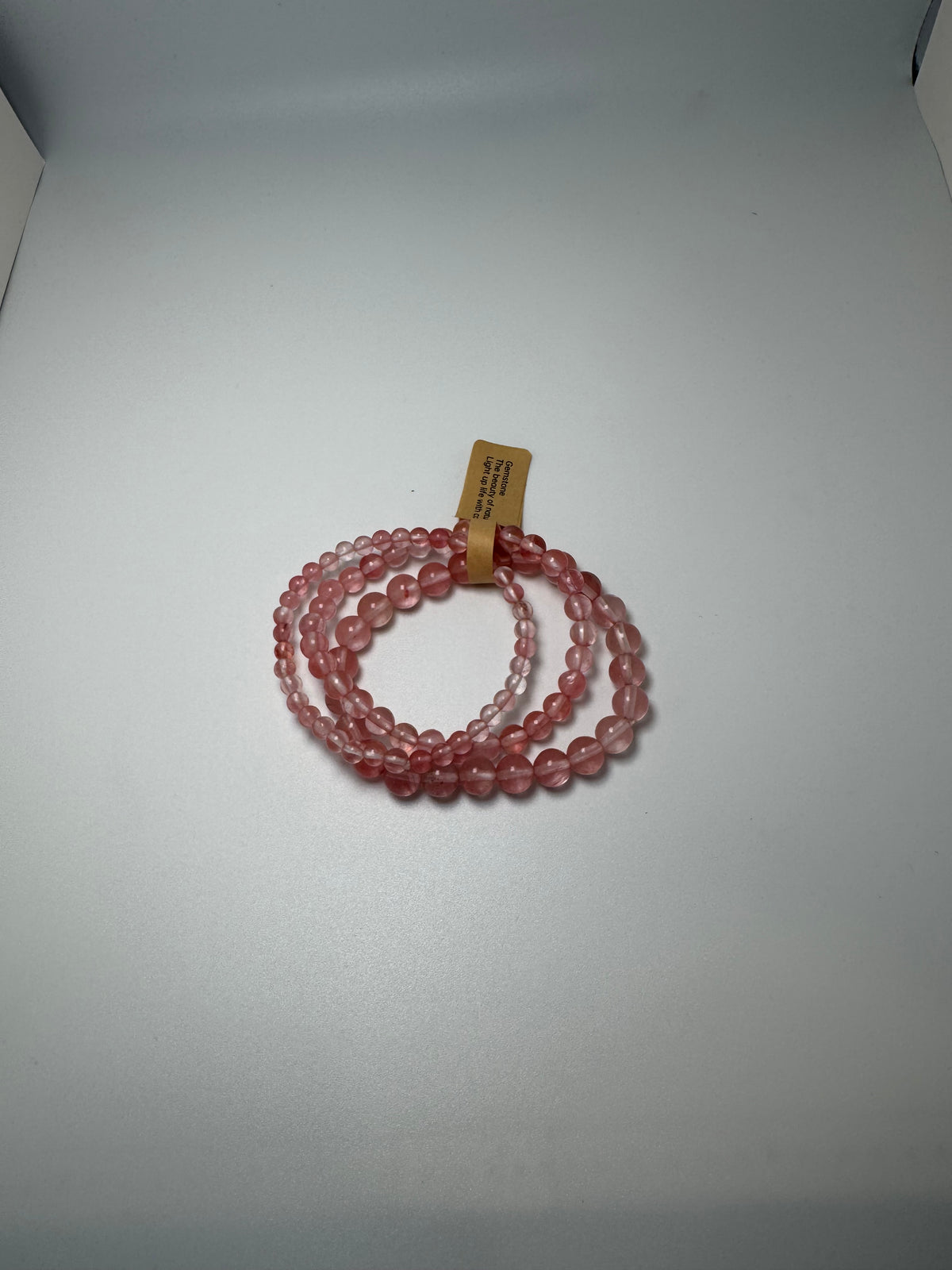 Pink Beaded Bracelets