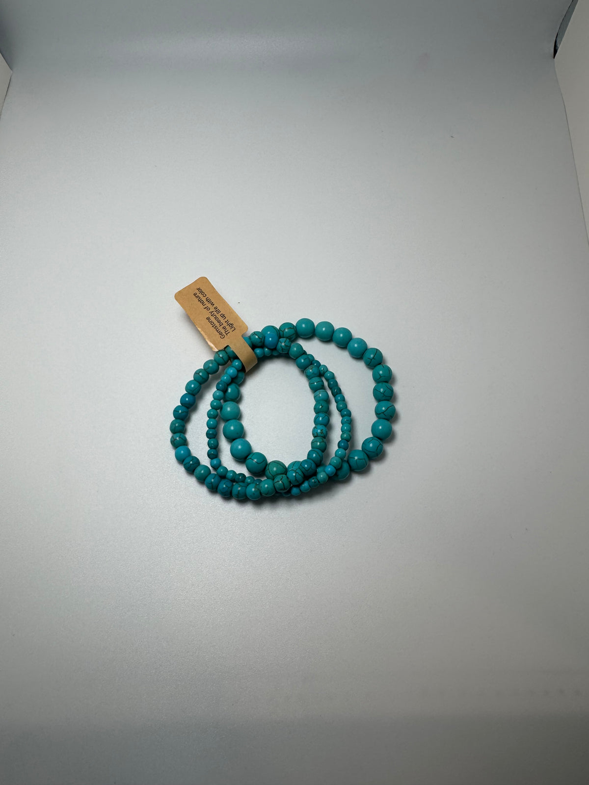 Turquoise bead braclets