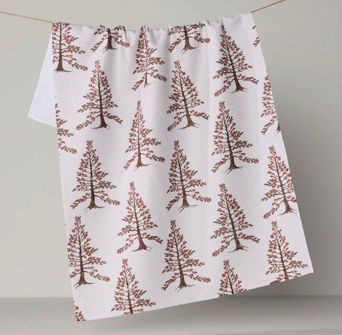 'Berrywood' Geometry Towel
