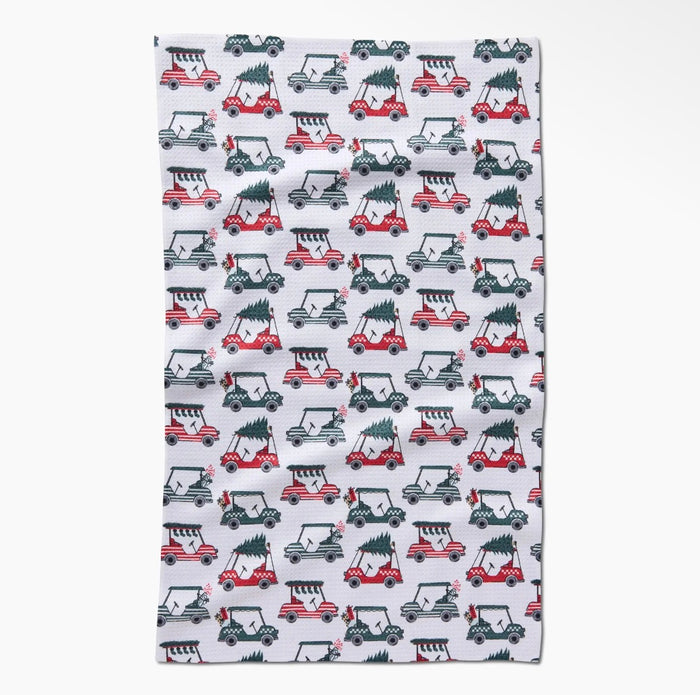 'Holiday Golf' Geometry Geometry Towel
