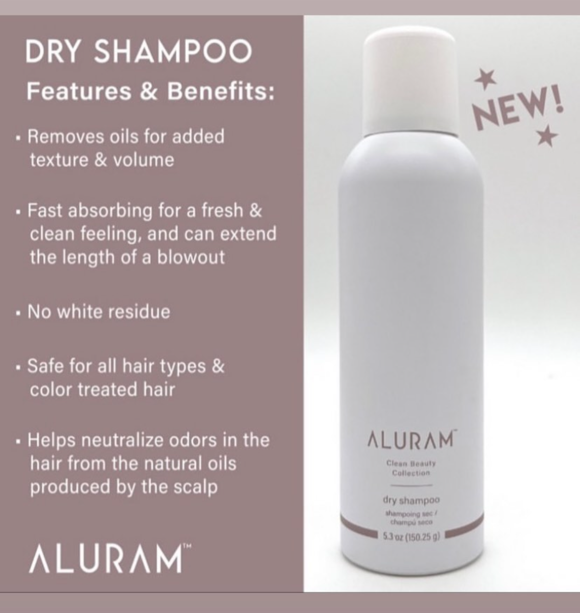 Aluram Dry Shampoo