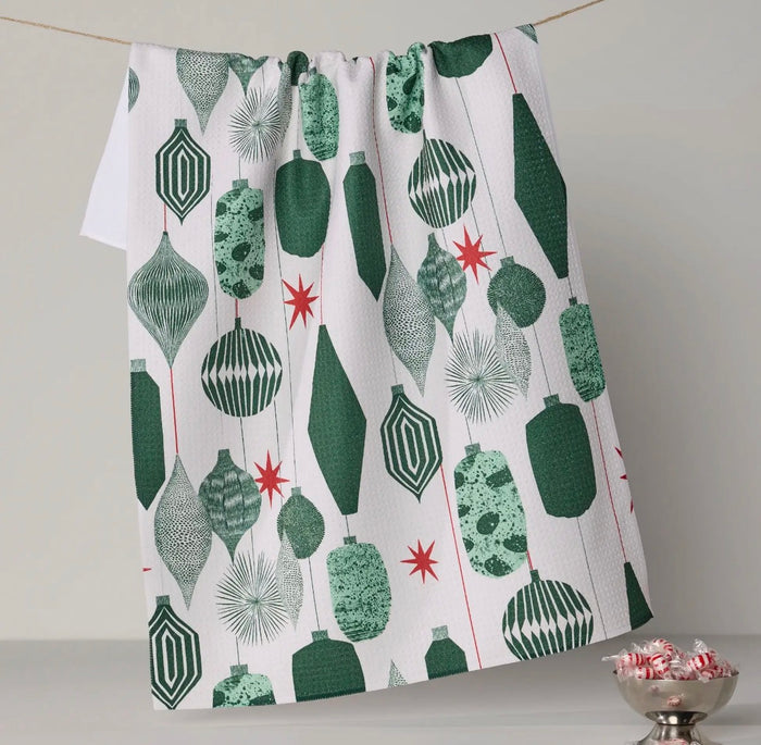 'Alpine Revelry' Geometry Tea Towel