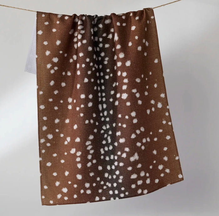 'Doe Trail' Geometry Towel