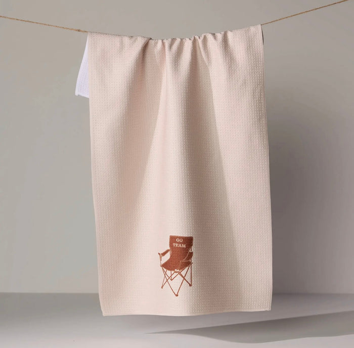 'Tailgate' Geometry Tea Towel