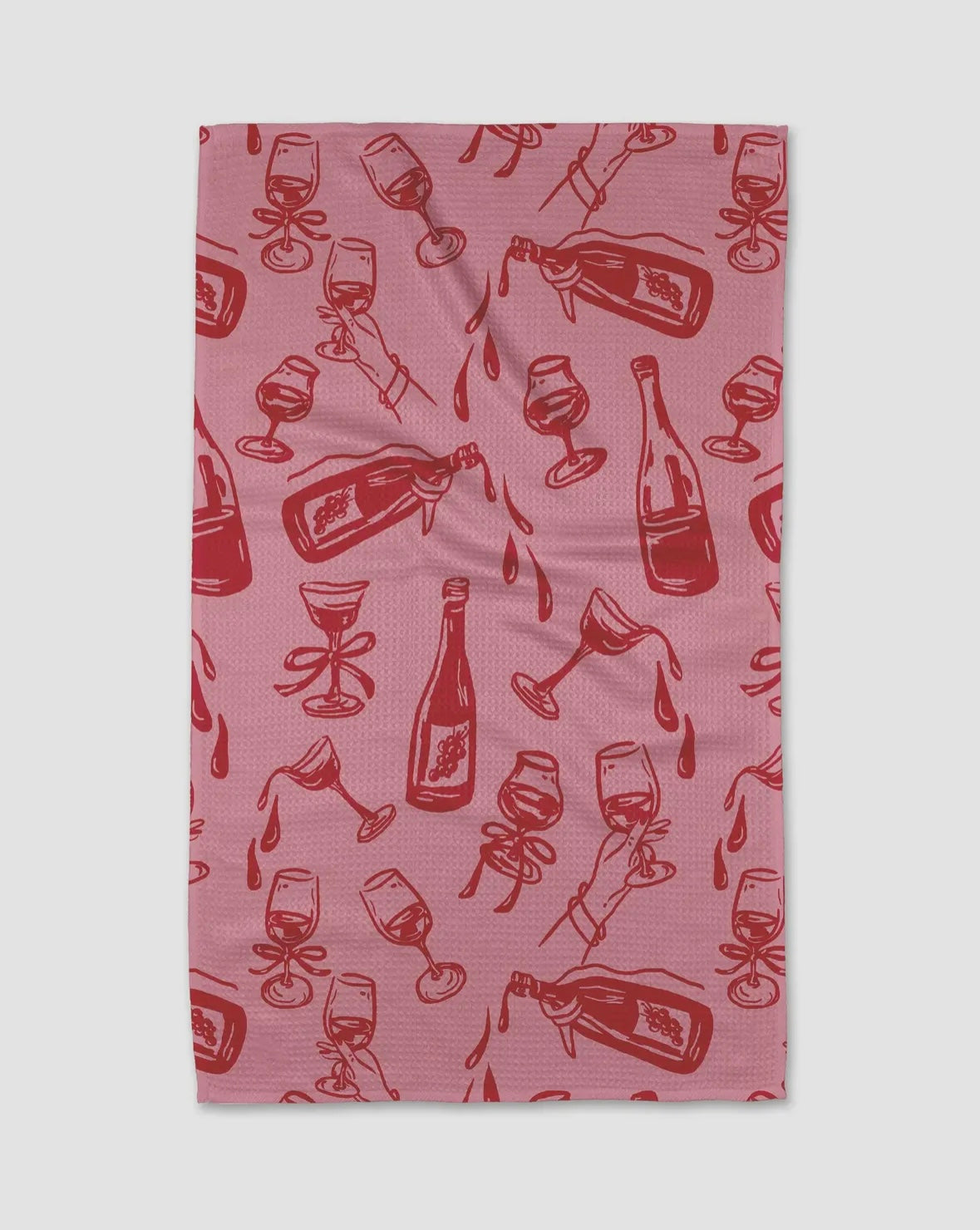 'Wining & dining' Geometry Tea Towel