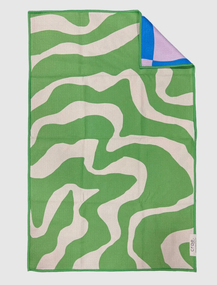 Squirmy: Reversible Hand Towel
