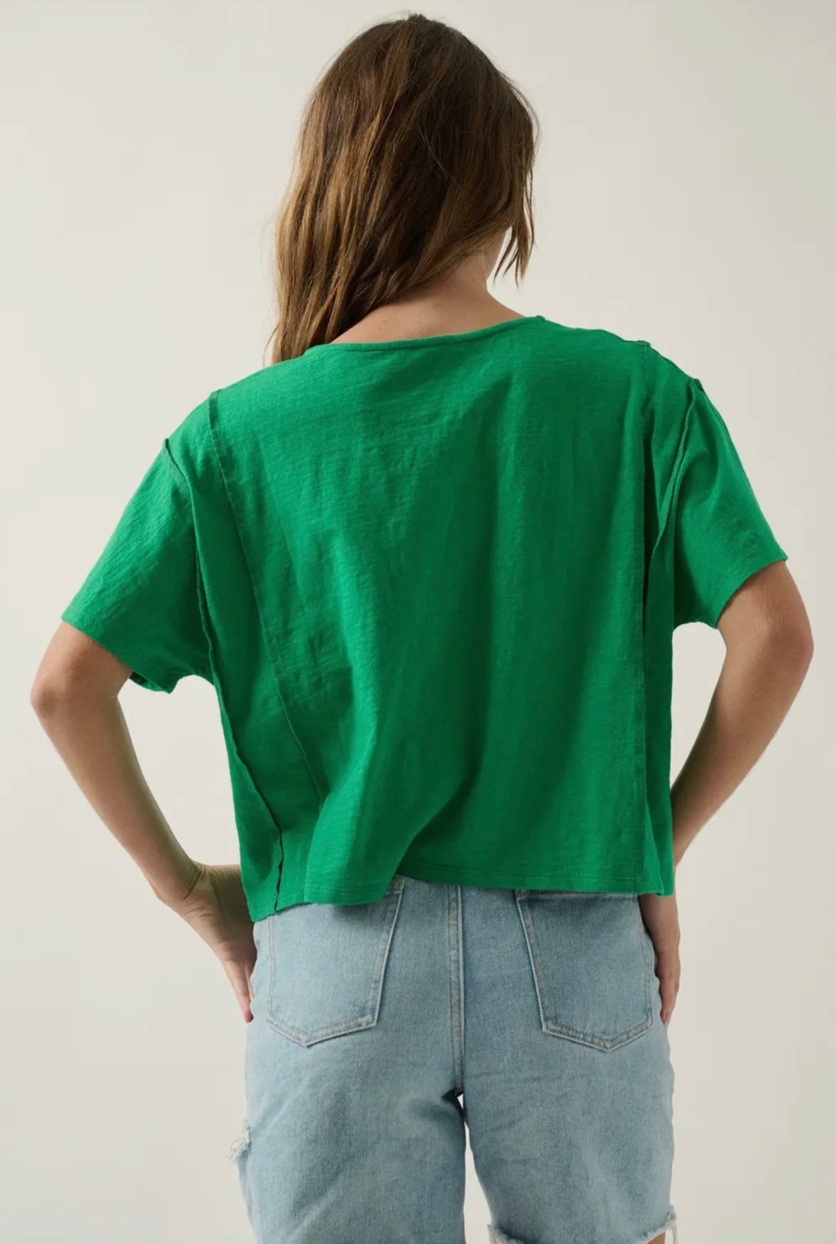 'Kelly' Mineral- Wash T-shirt