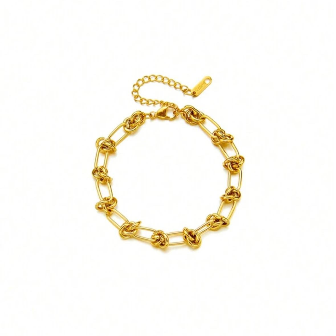 Gold 'Knotty' Bracelet