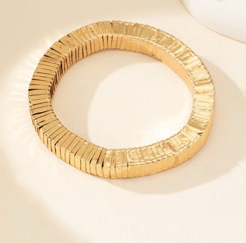 'Jenny' Square Gold Bracelet