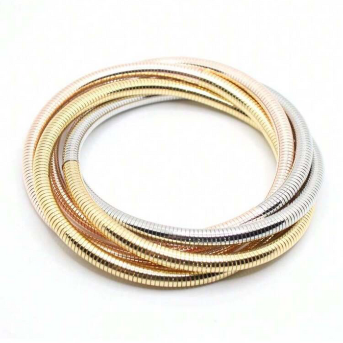 Multi-layer twist bracelet