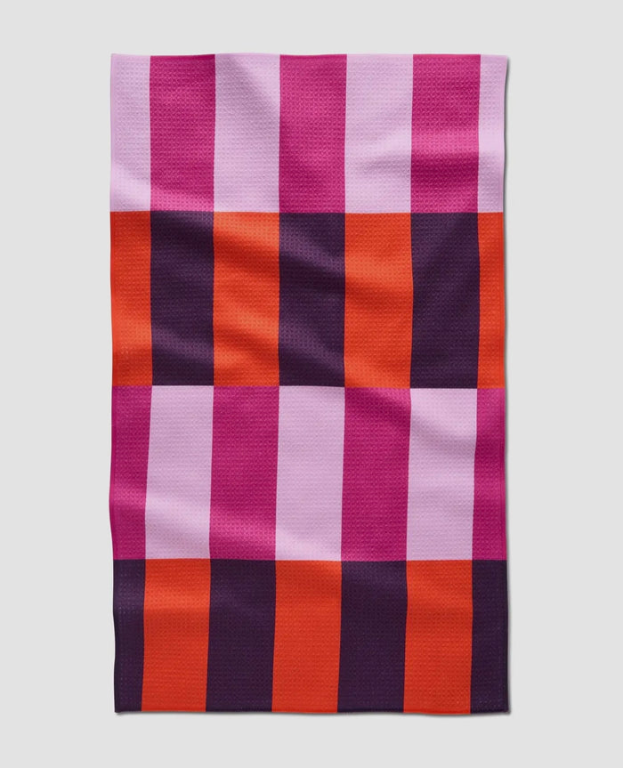 'Taffy Lines' Geometry Tea Towel