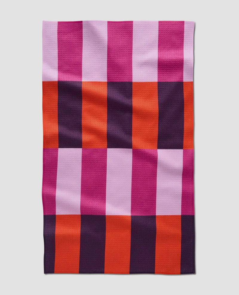 'Taffy Lines' Geometry Tea Towel