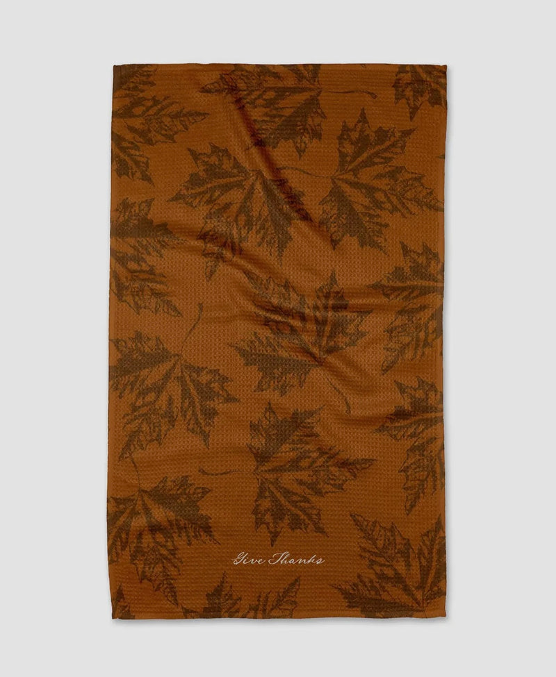 'Gratitude' Geometry Tea Towel