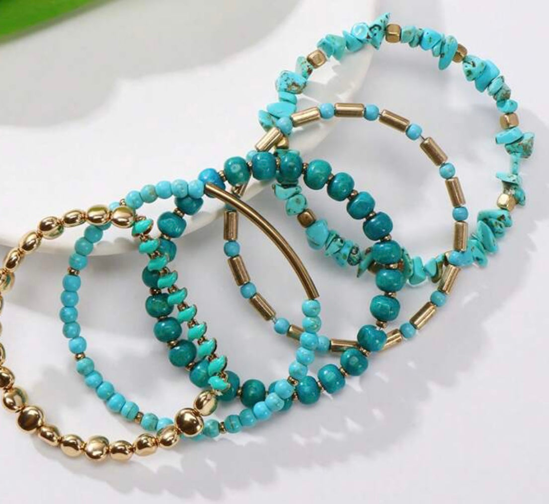 'Desert Daze' Bracelet Stack