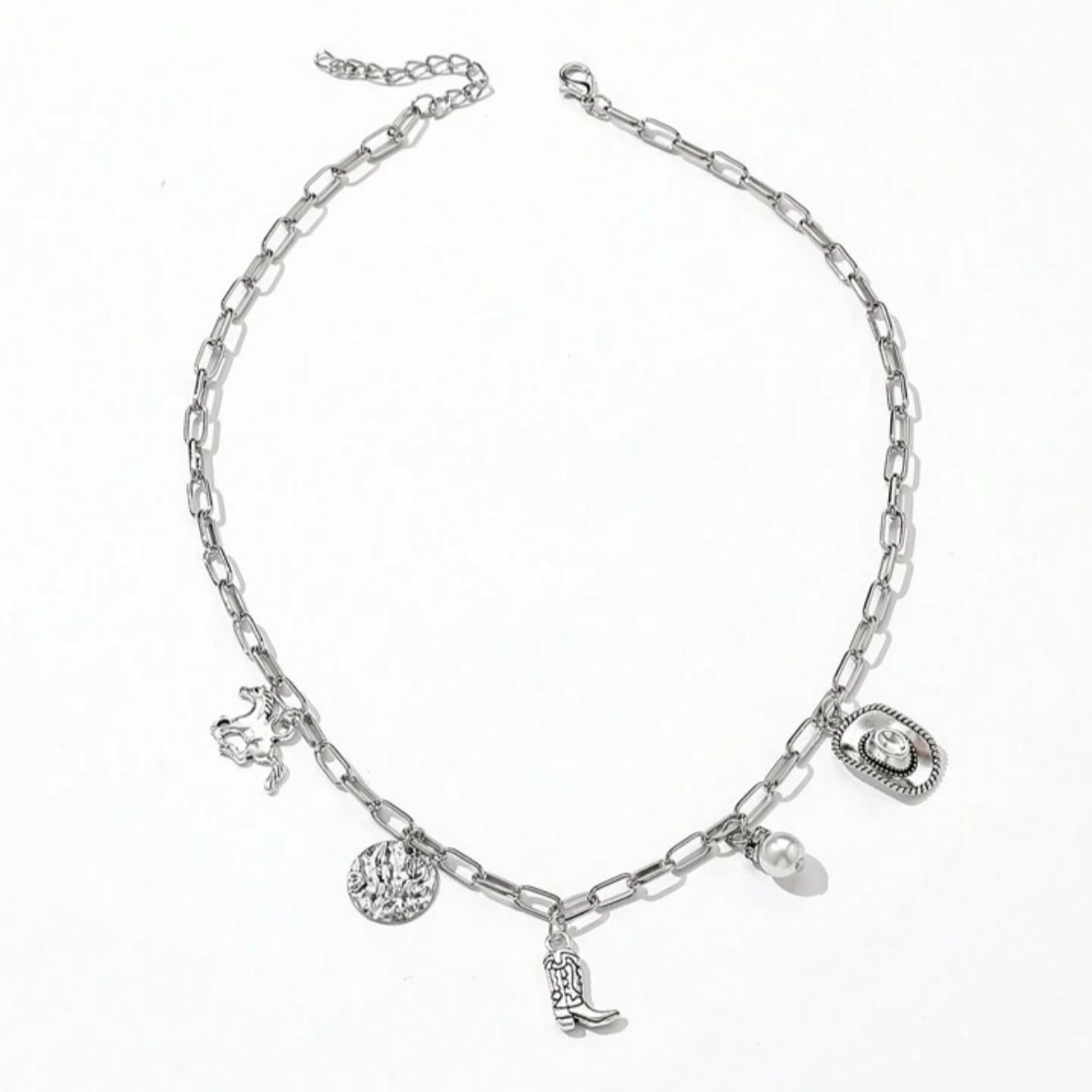 Silver Charm Necklace