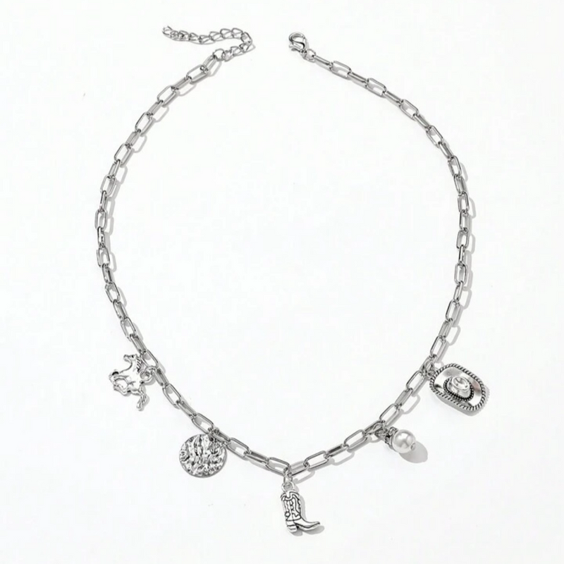 Silver Charm Necklace
