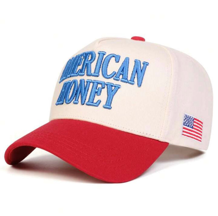 Red 'American Honey' Hat