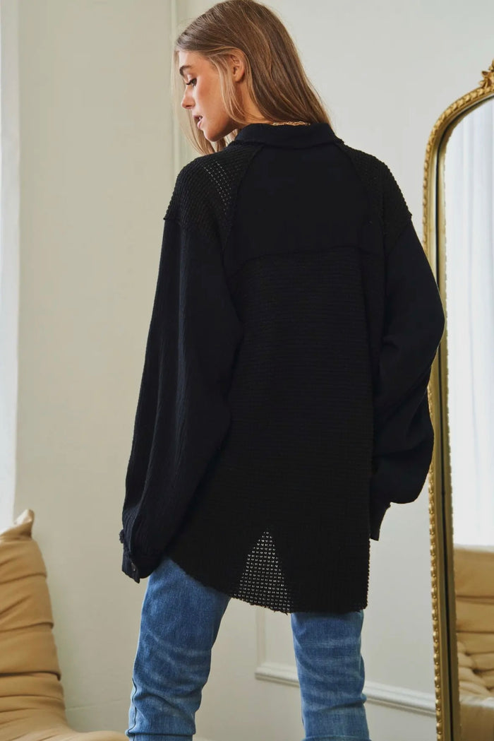 'Zoe' Plus Button Down