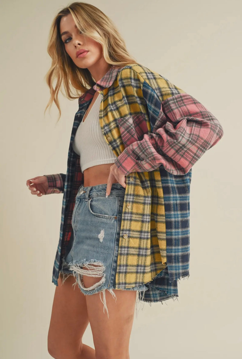 Multi Color Flannel