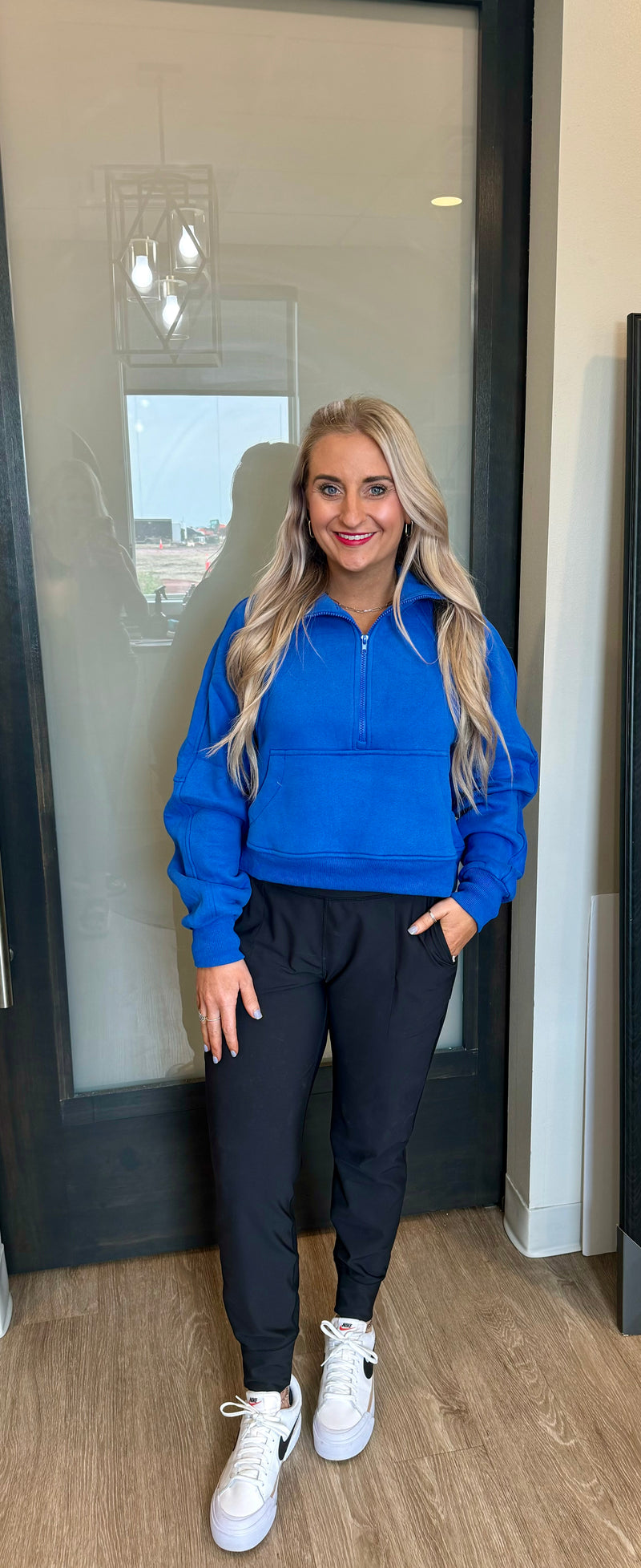 Cobalt Blue 'Blakely' sweatshirt