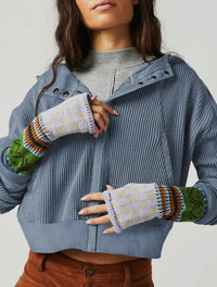 Preorder: Waffle Cropped Hoodie