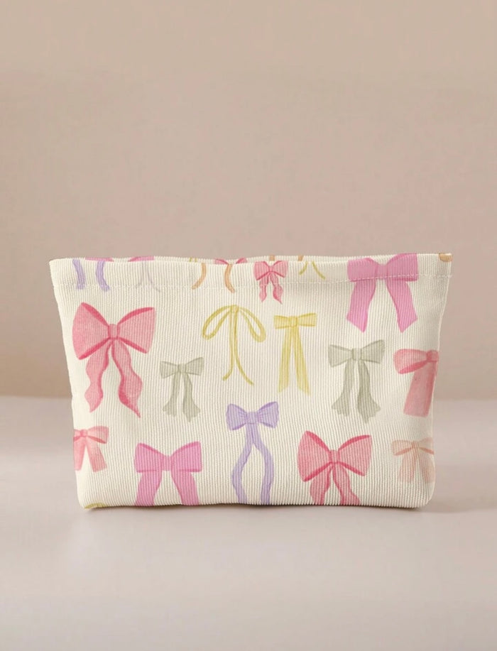 'Bows' Makeup Bag