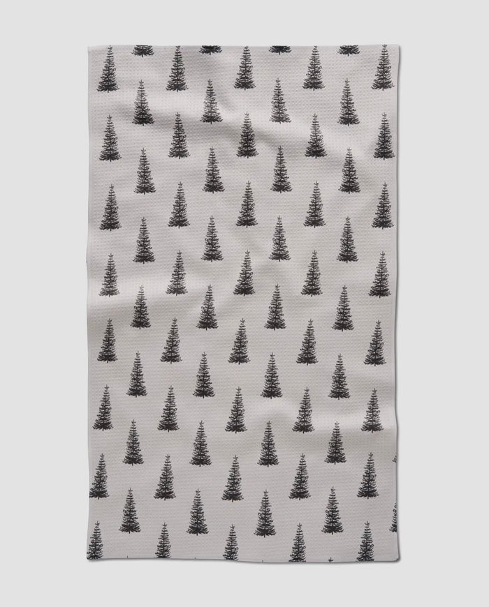 'Alpine Forest' Geometry Towel