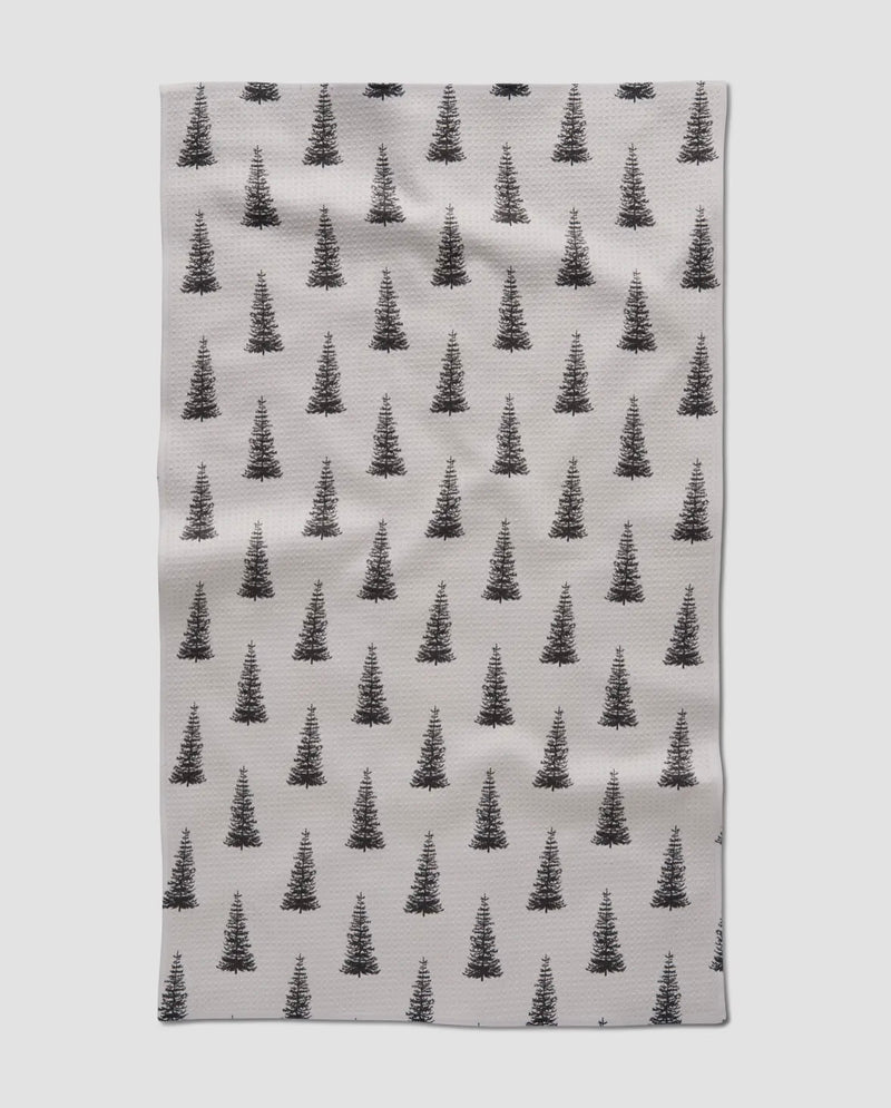 'Alpine Forest' Geometry Towel