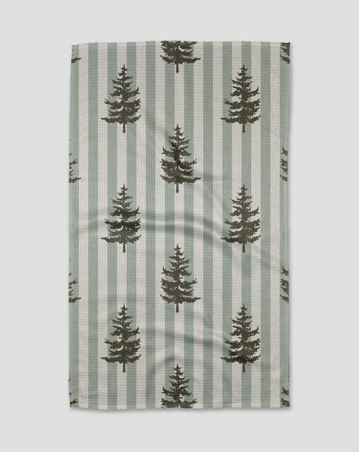 'Fir Real' Geometry Tea Towel