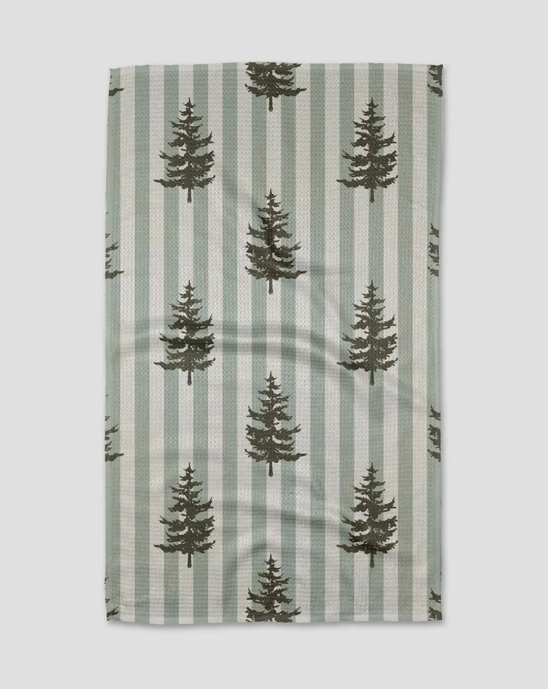 'Fir Real' Geometry Tea Towel