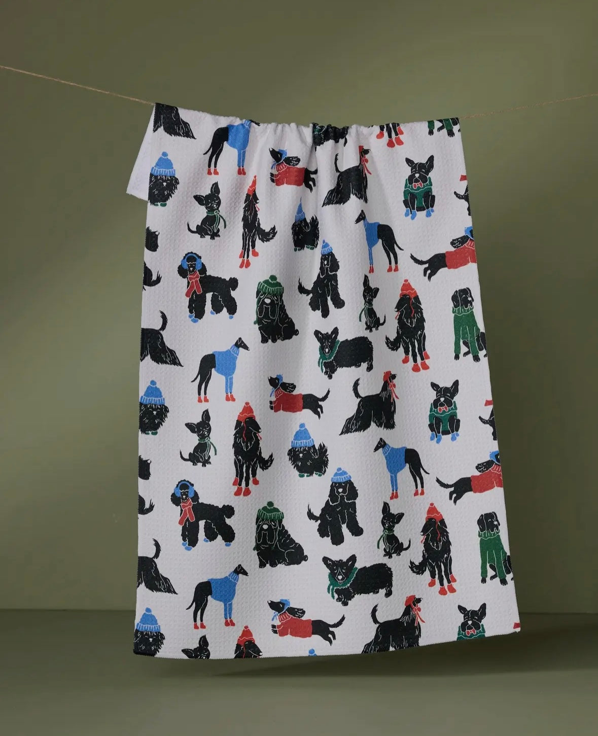 'Dogue Magazine' Geometry Tea Towel