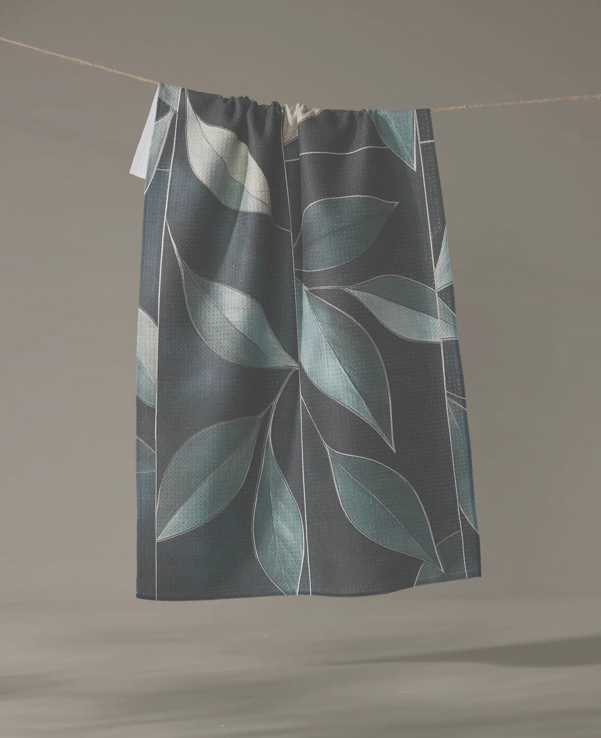 'Modern Organic' Geometry Towel