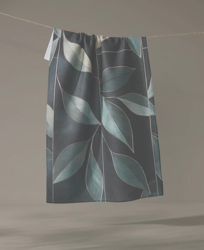 'Modern Organic' Geometry Towel