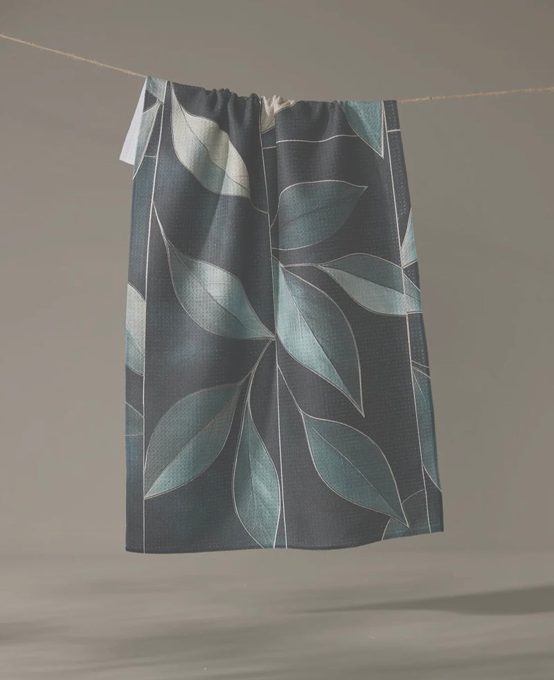 'Modern Organic' Geometry Towel
