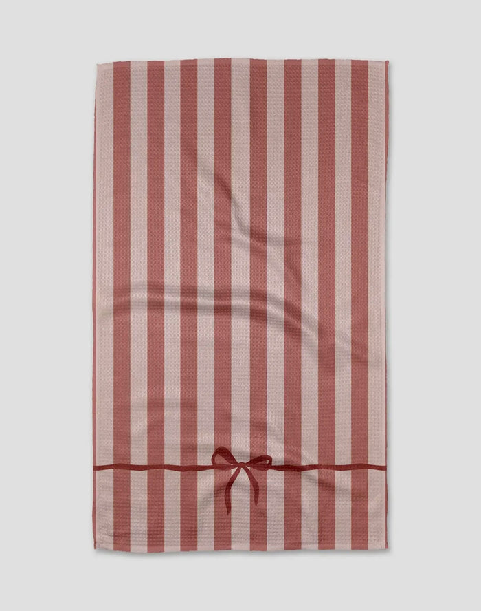 'Put a Bow On It' Geometry Tea Towel