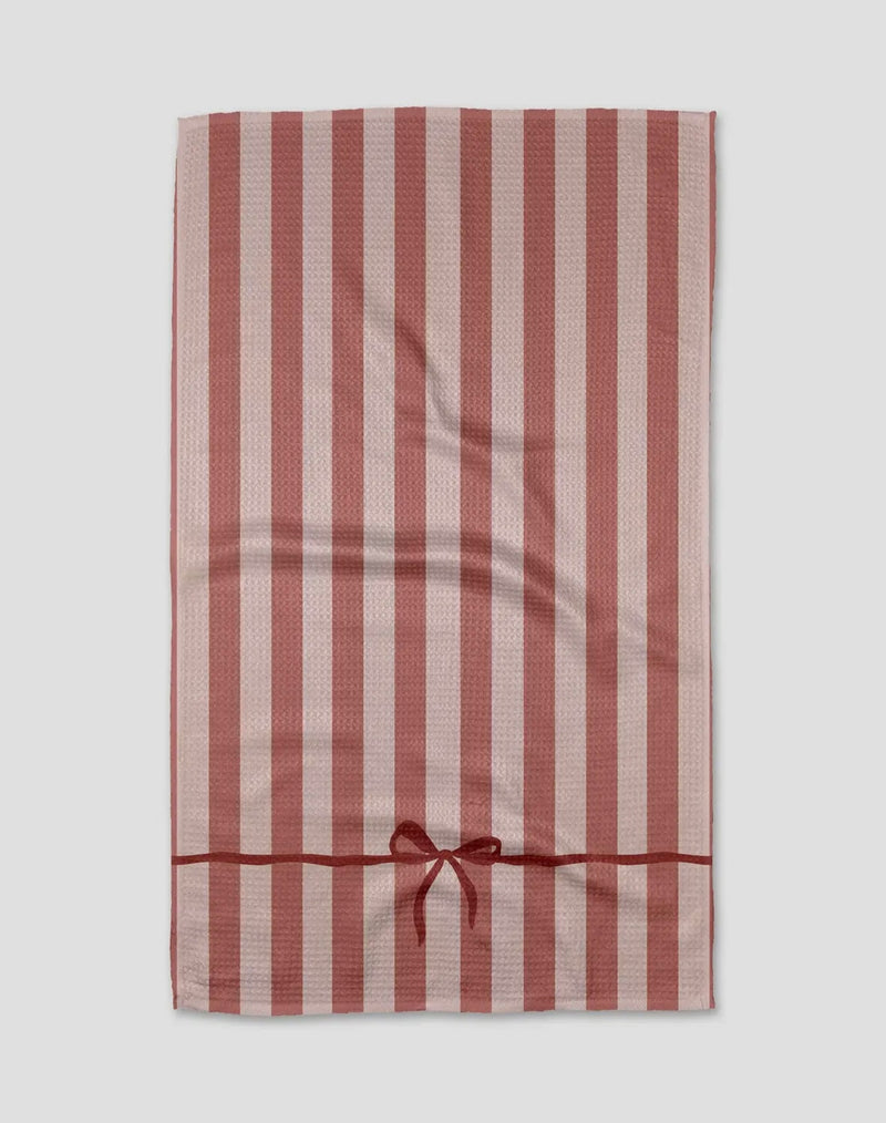 'Put a Bow On It' Geometry Tea Towel