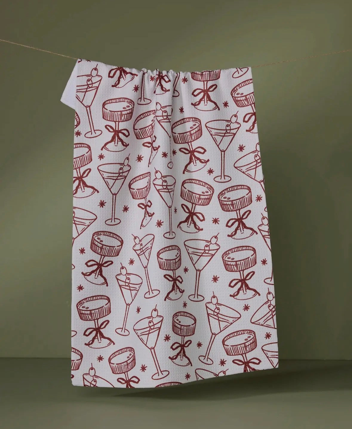 'Soiree' Geometry Tea Towel