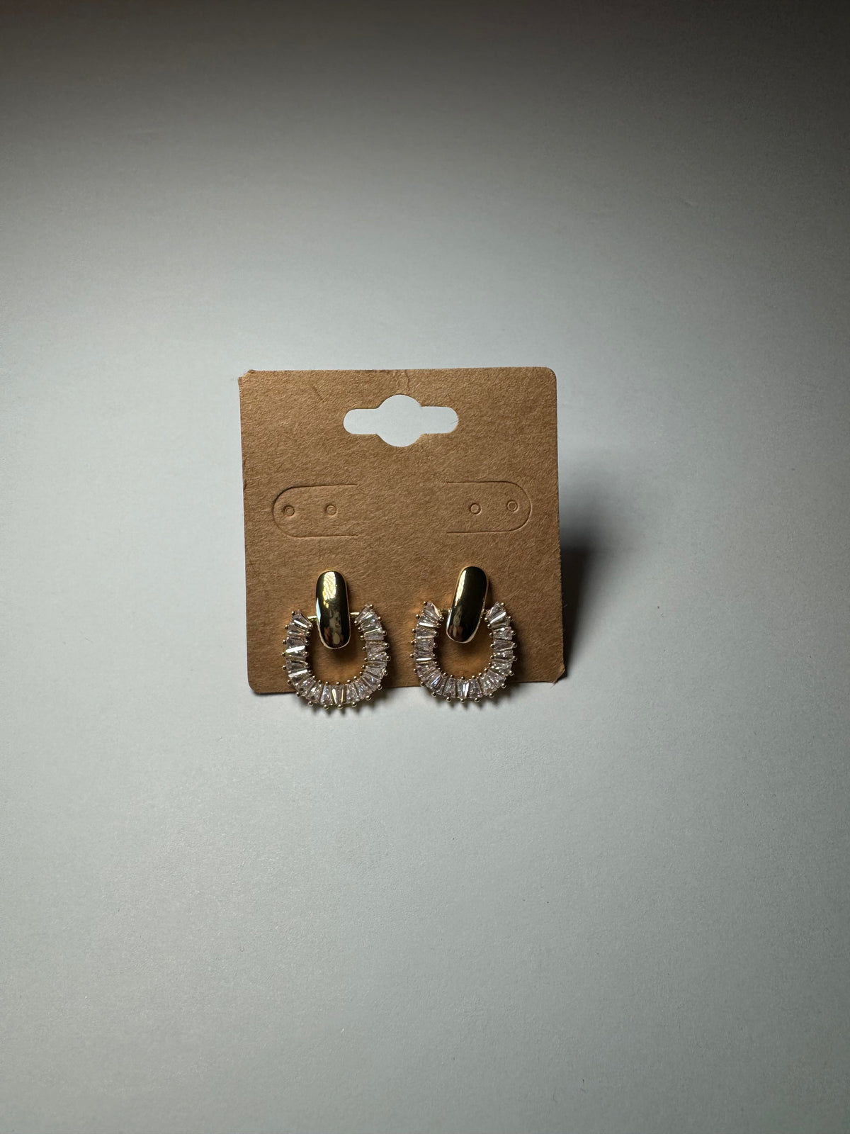 Gold Holiday earrings