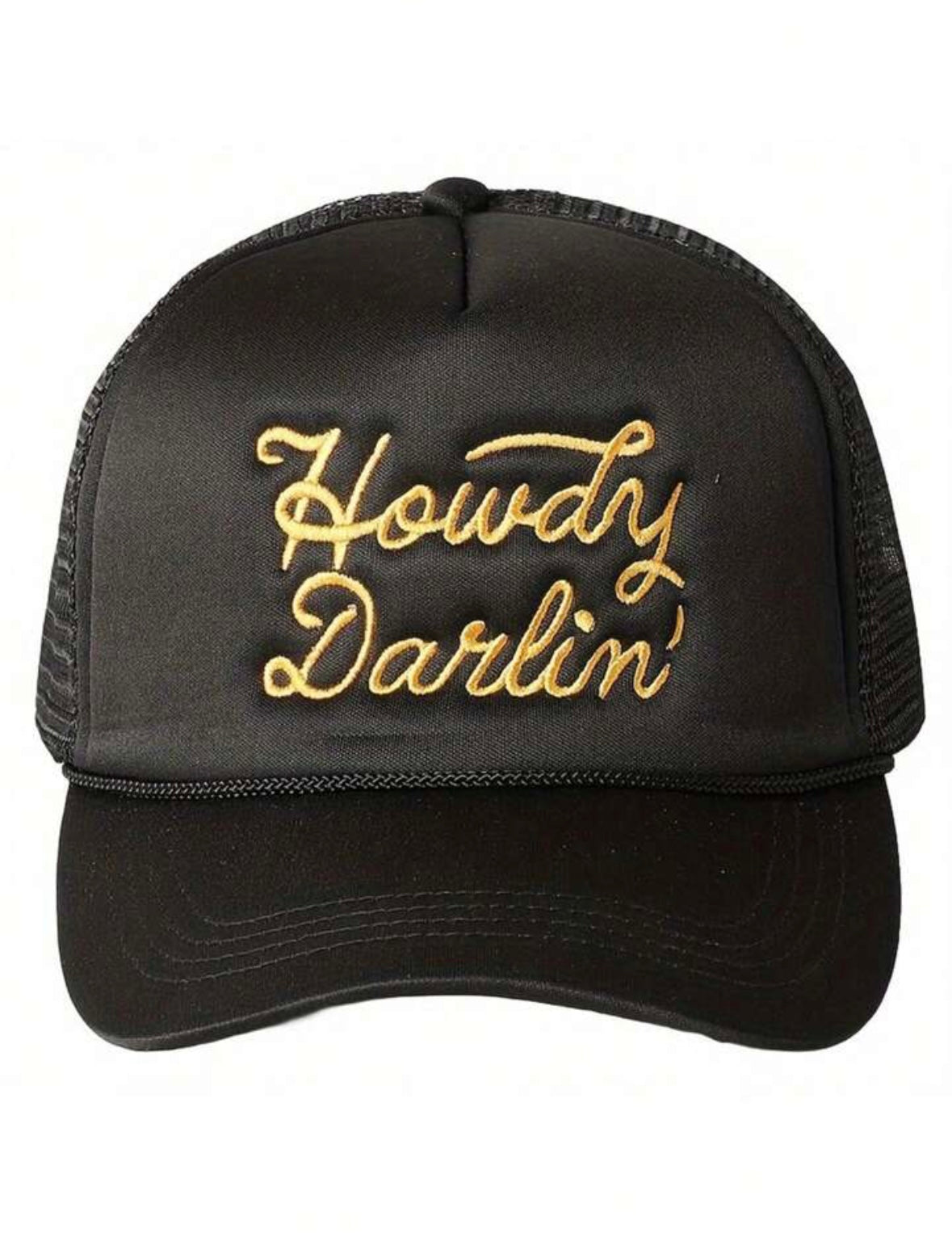 'howdy darlin' trucker hat