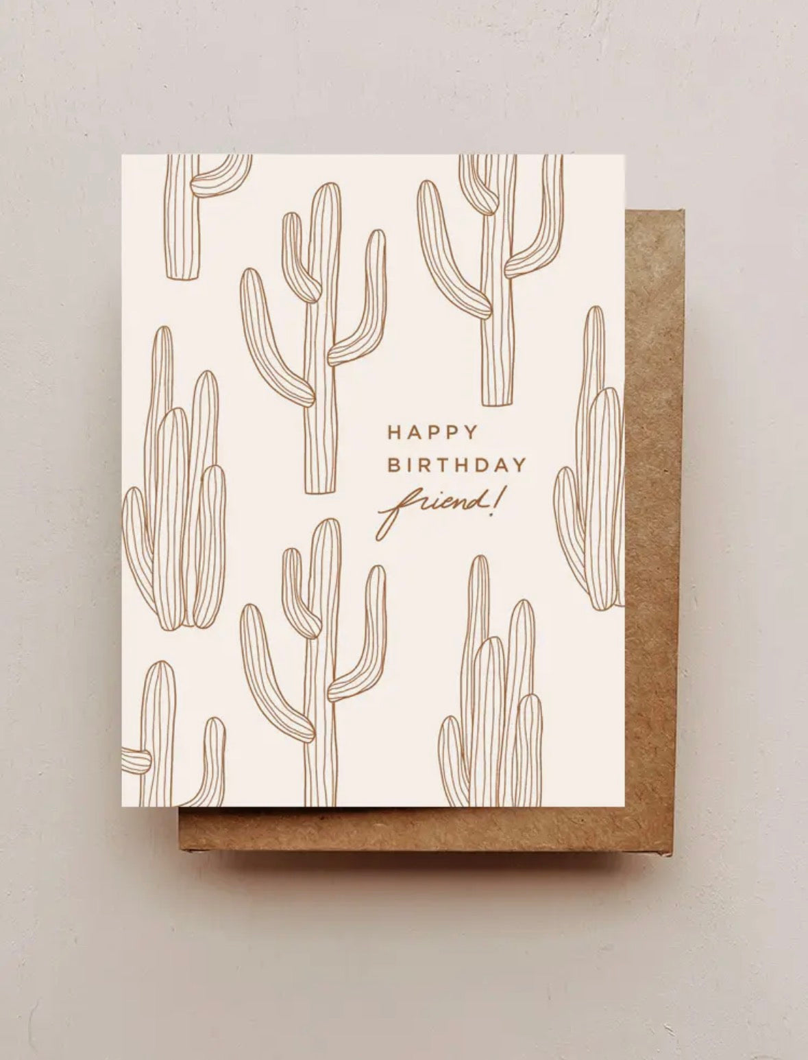 'Cactus' Birthday card