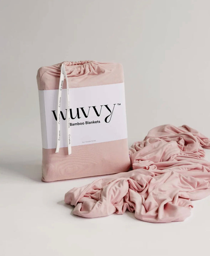 'Blush' Wuvvy Bamboo Blanket